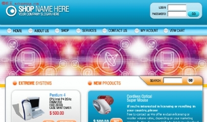 TechSphere 一站式歐美高端電子產品購物平臺模板解析